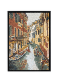 Venice Grand Canal Handcrafted Marble Mosaic 24 x 36 inches