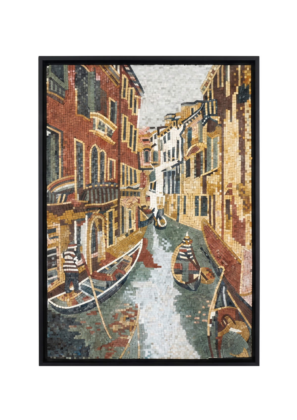 Venice Grand Canal Handcrafted Marble Mosaic 24 x 36 inches